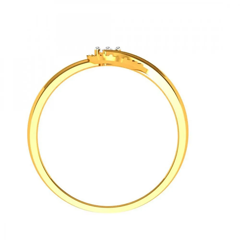 14KT (585) Yellow Gold Ring For Woman