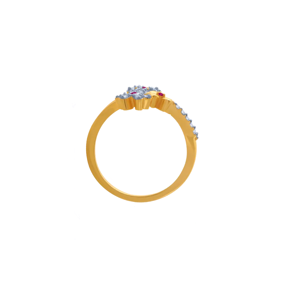 14KT (585) Yellow Gold Ring For Women