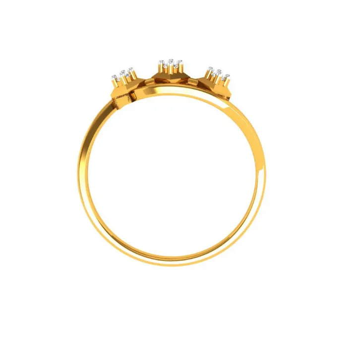 14KT (585) Yellow Gold Ring For Women