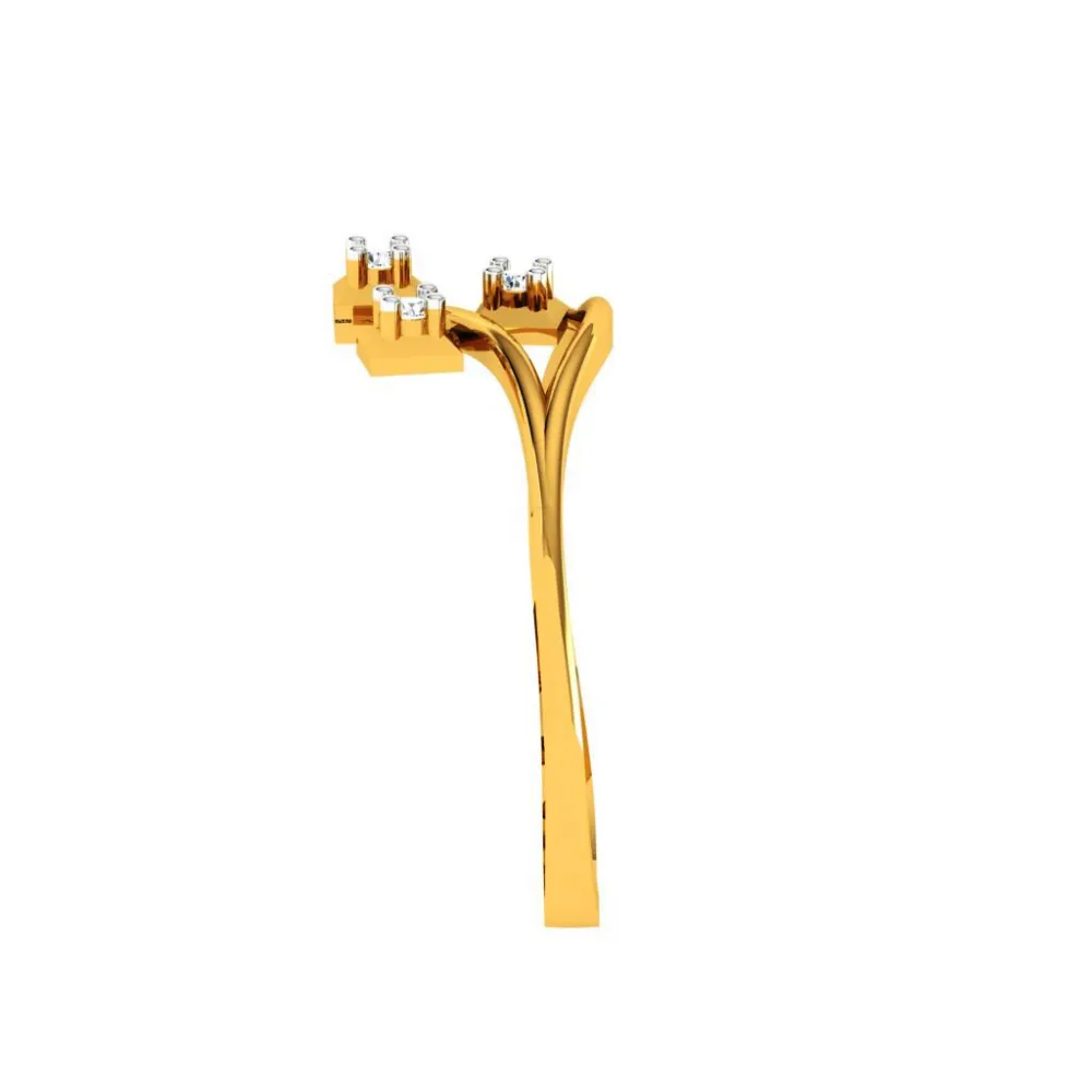 14KT (585) Yellow Gold Ring For Women