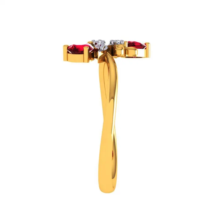 14KT (585) Yellow Gold Ring For Women