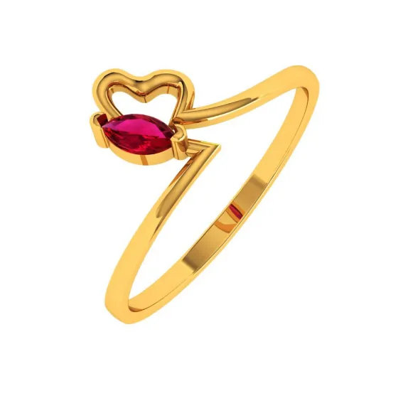 14KT (585) Yellow Gold Ring For Women