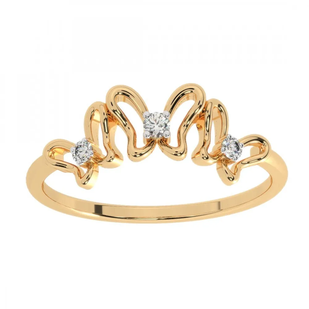 14KT (585) Yellow Gold Ring For Women