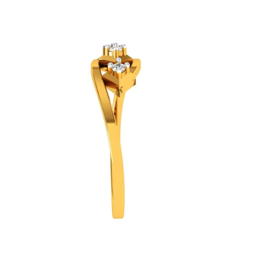 14KT (585) Yellow Gold Ring For Women