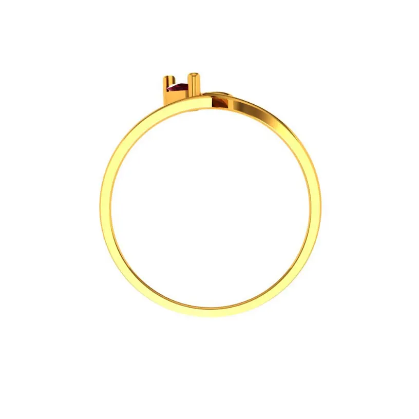 14KT (585) Yellow Gold Ring For Women