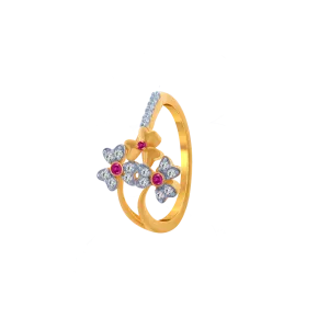 14KT (585) Yellow Gold Ring For Women