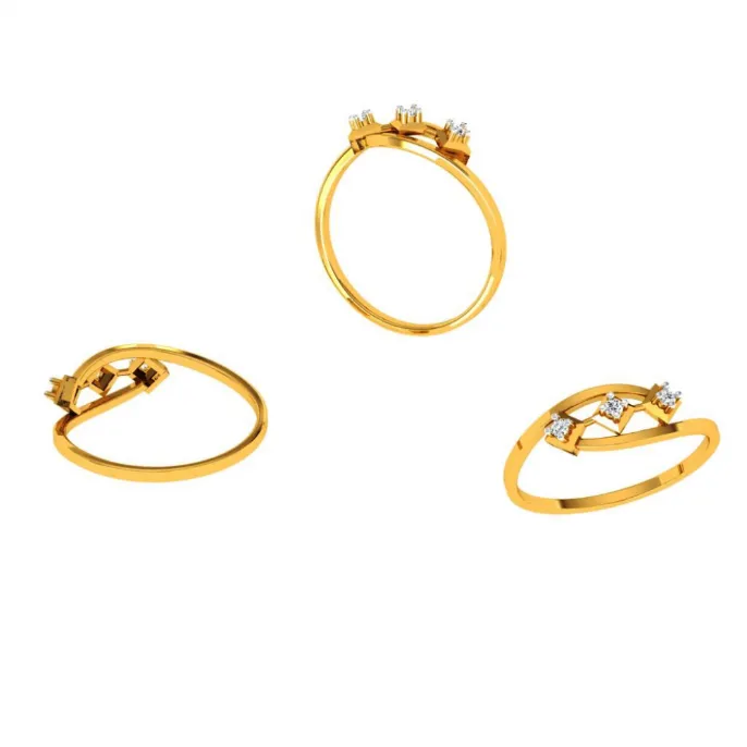 14KT (585) Yellow Gold Ring For Women