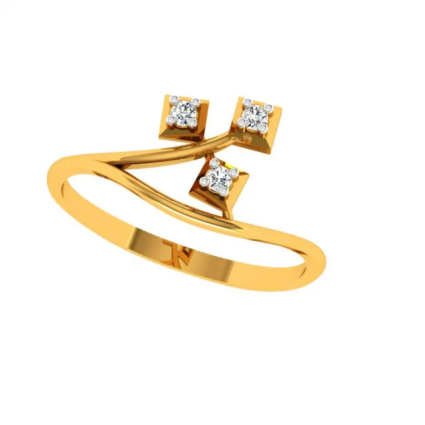14KT (585) Yellow Gold Ring For Women