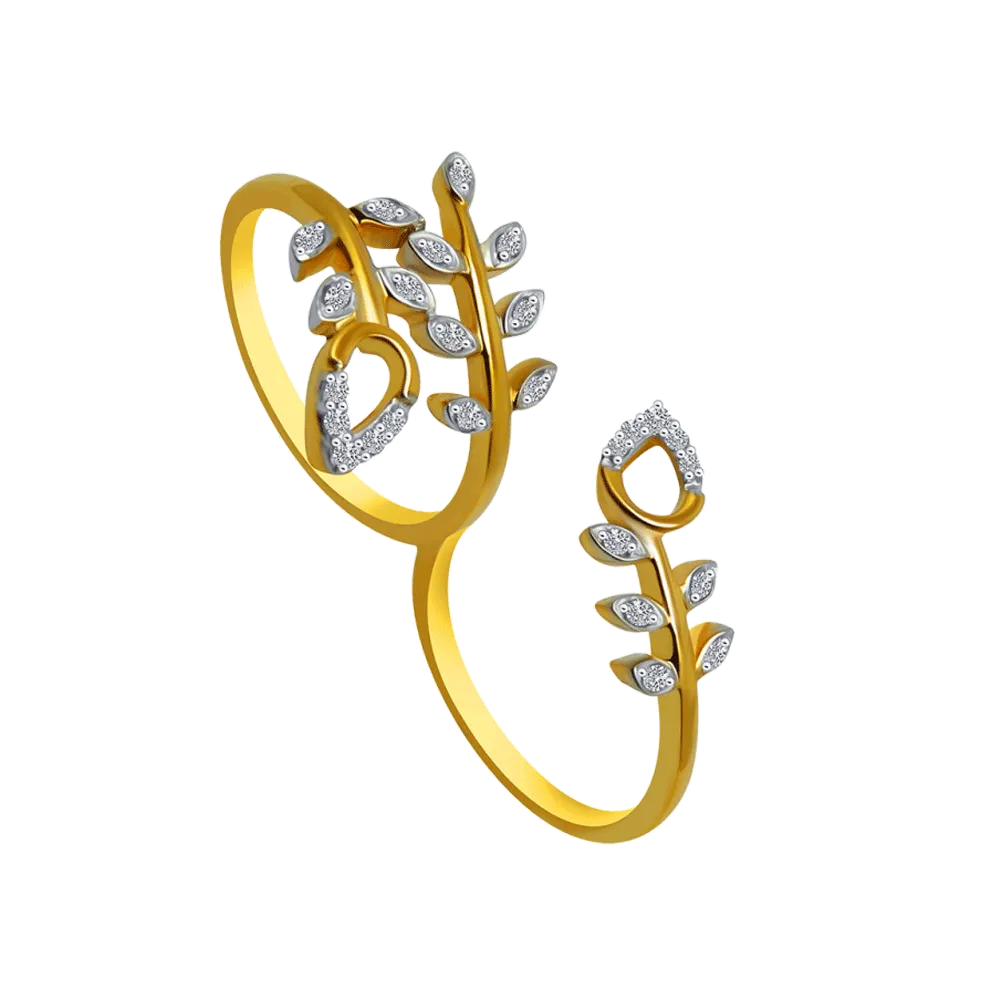 14KT (585) Yellow Gold Ring For Women