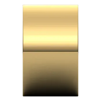 18K Yellow Gold 12 mm Standard Fit Flat Band