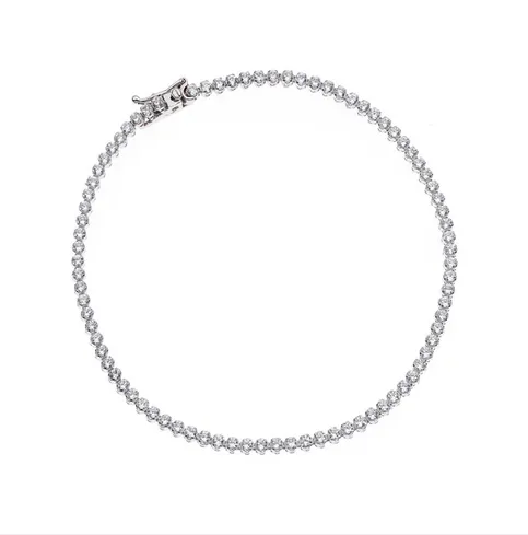 18KT GOLD TENNIS BRACELET - 752977