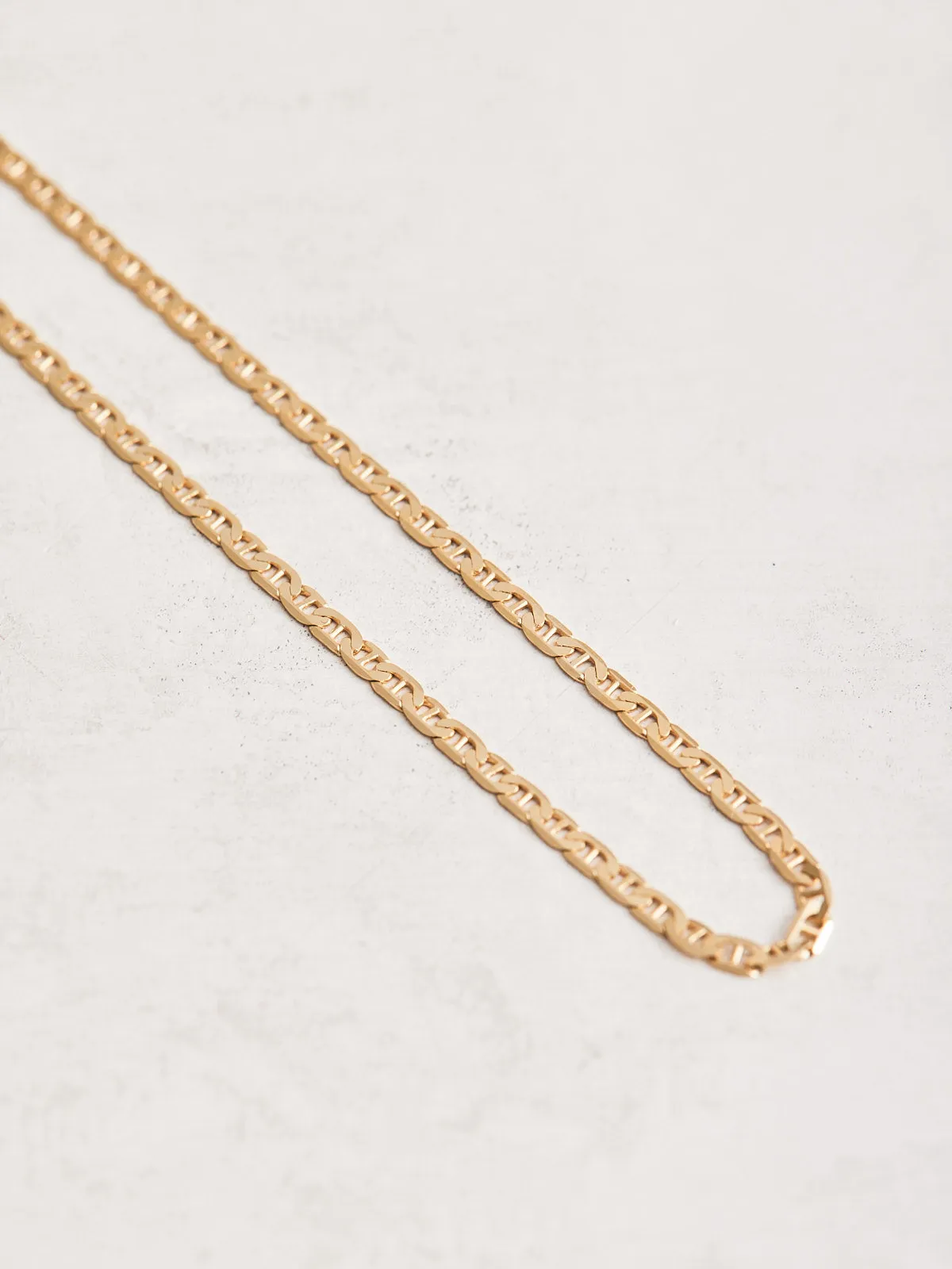 2.25mm Anchor Chain Necklace