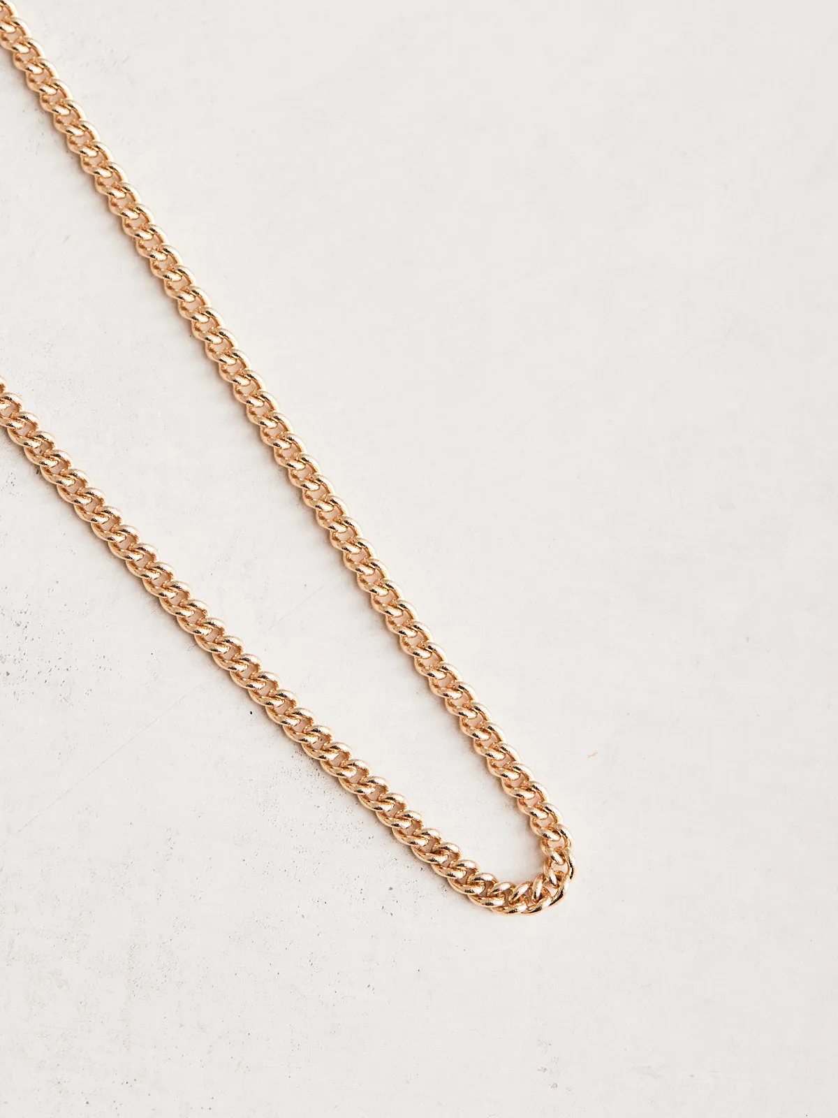 2.25mm Curb Chain Necklace