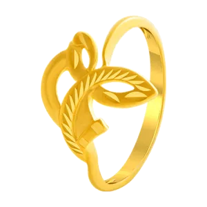 22KT Yellow Gold Ring For Women