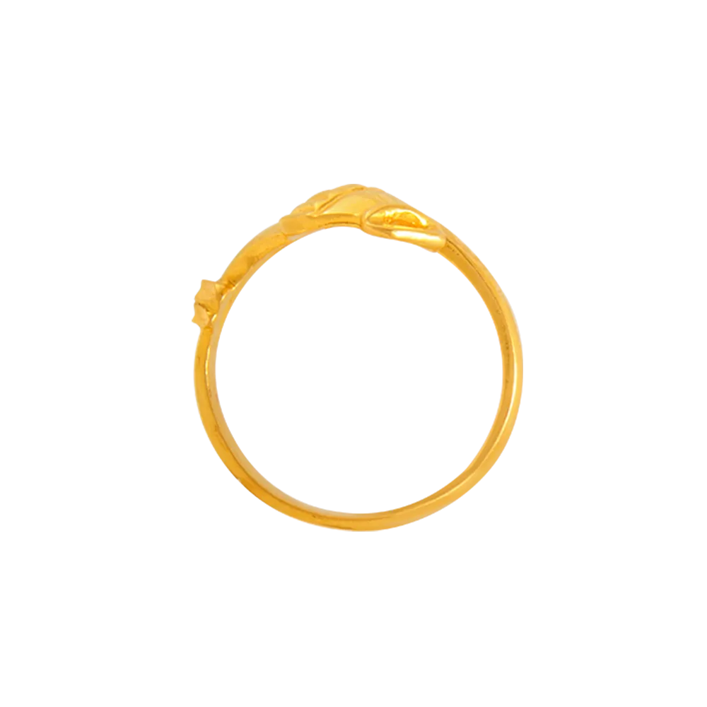 22KT Yellow Gold Ring For Women