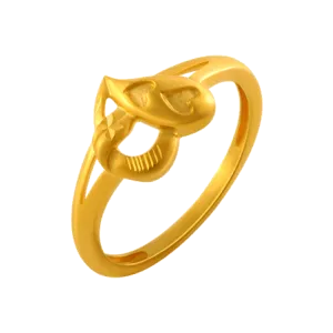 22KT Yellow Gold Ring For Women