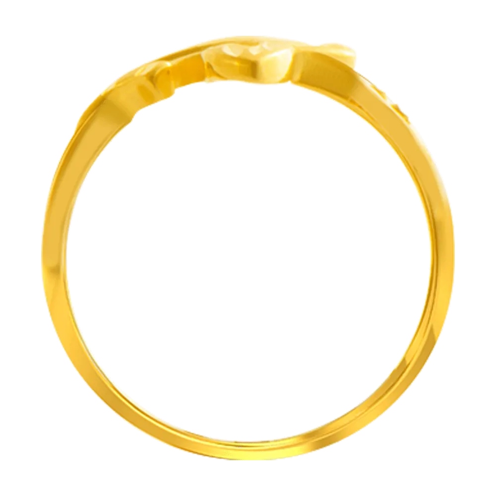22KT Yellow Gold Ring For Women