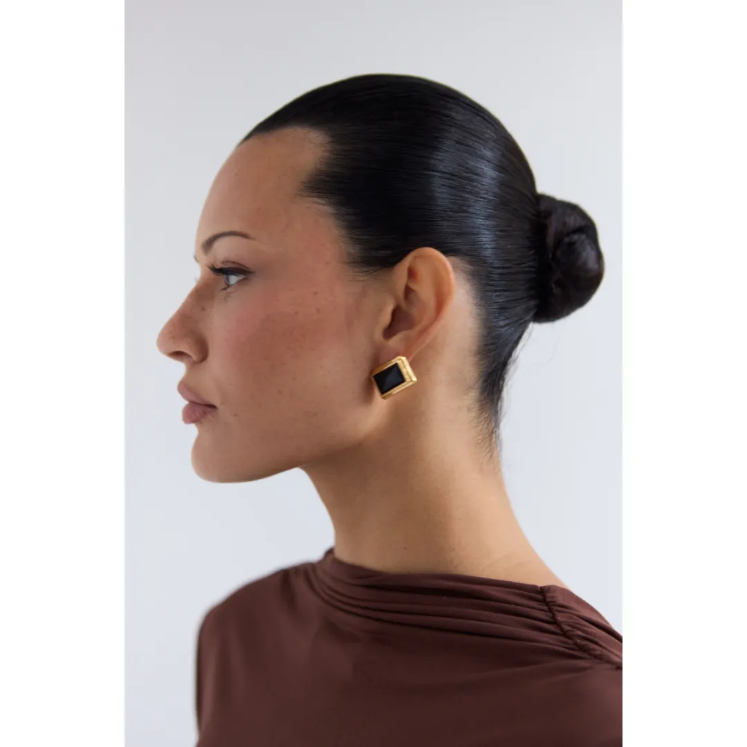 ARCHER RECTANGLE GOLD / BLACK