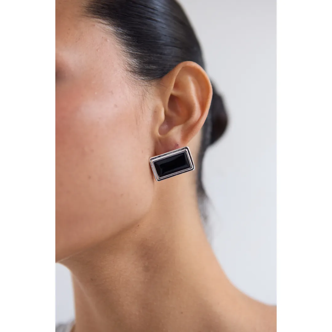 ARCHER RECTANGLE SILVER / BLACK