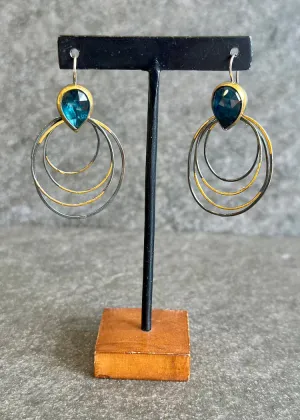 Austin Titus | Teal Kyanite Earring