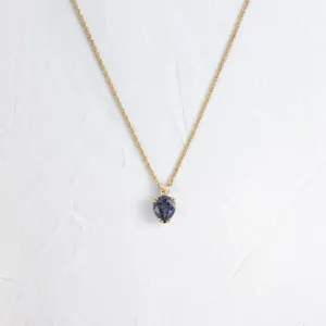 Bewilder Necklace, 0.88ct. Indigo Blue Spinel