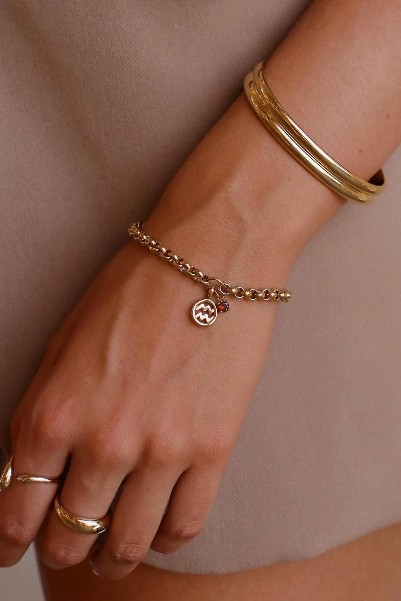 Birdie - Stainless Steel Zodiac Bracelet