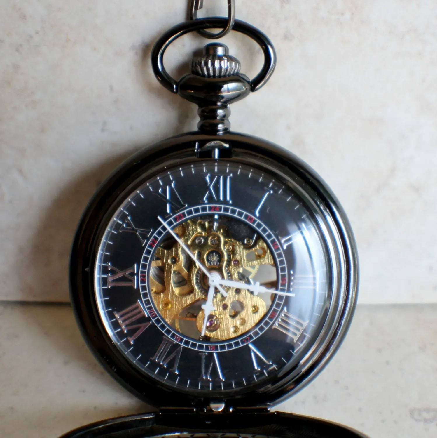 Black Dragon Pocket Watch