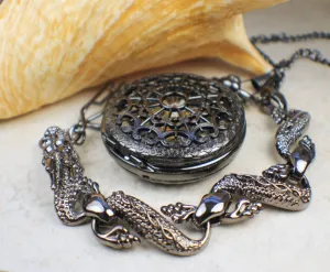 Black Dragon Pocket Watch