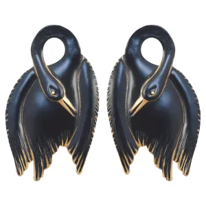 Black Swan Earrings