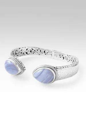 Blessed with Abundance?Tip-to-Tip Bracelet? in Blue Lace Agate