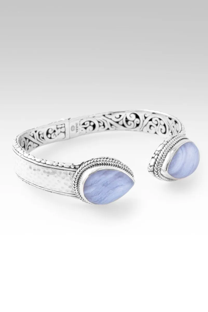 Blessed with Abundance?Tip-to-Tip Bracelet? in Blue Lace Agate