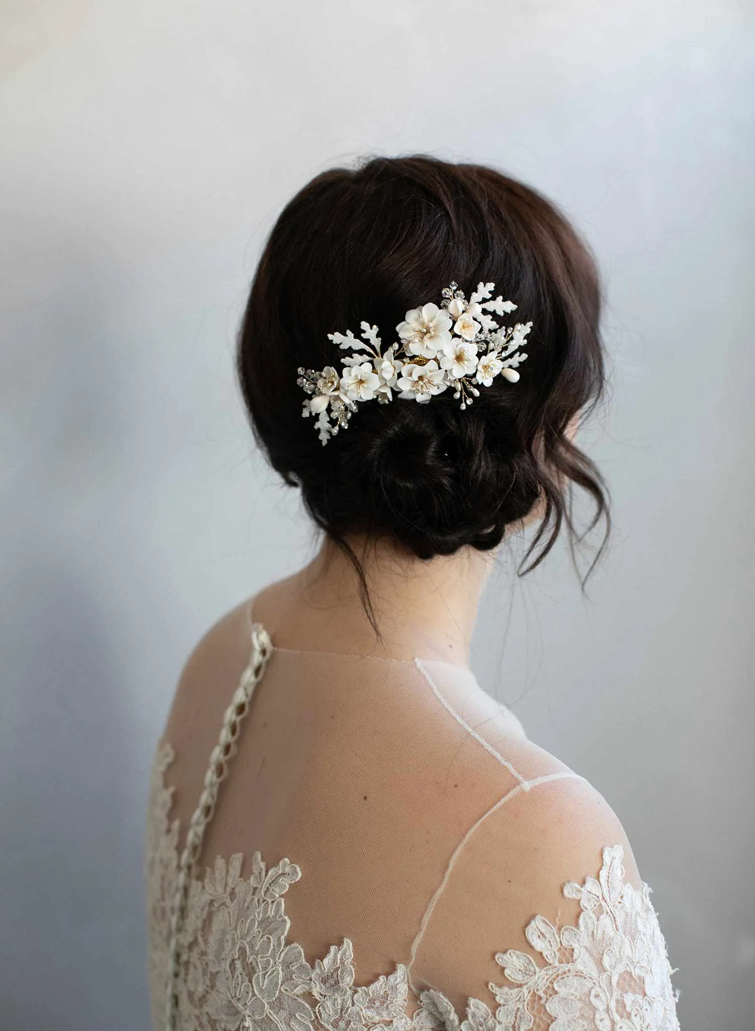 Blossom garden hair comb - Style #940