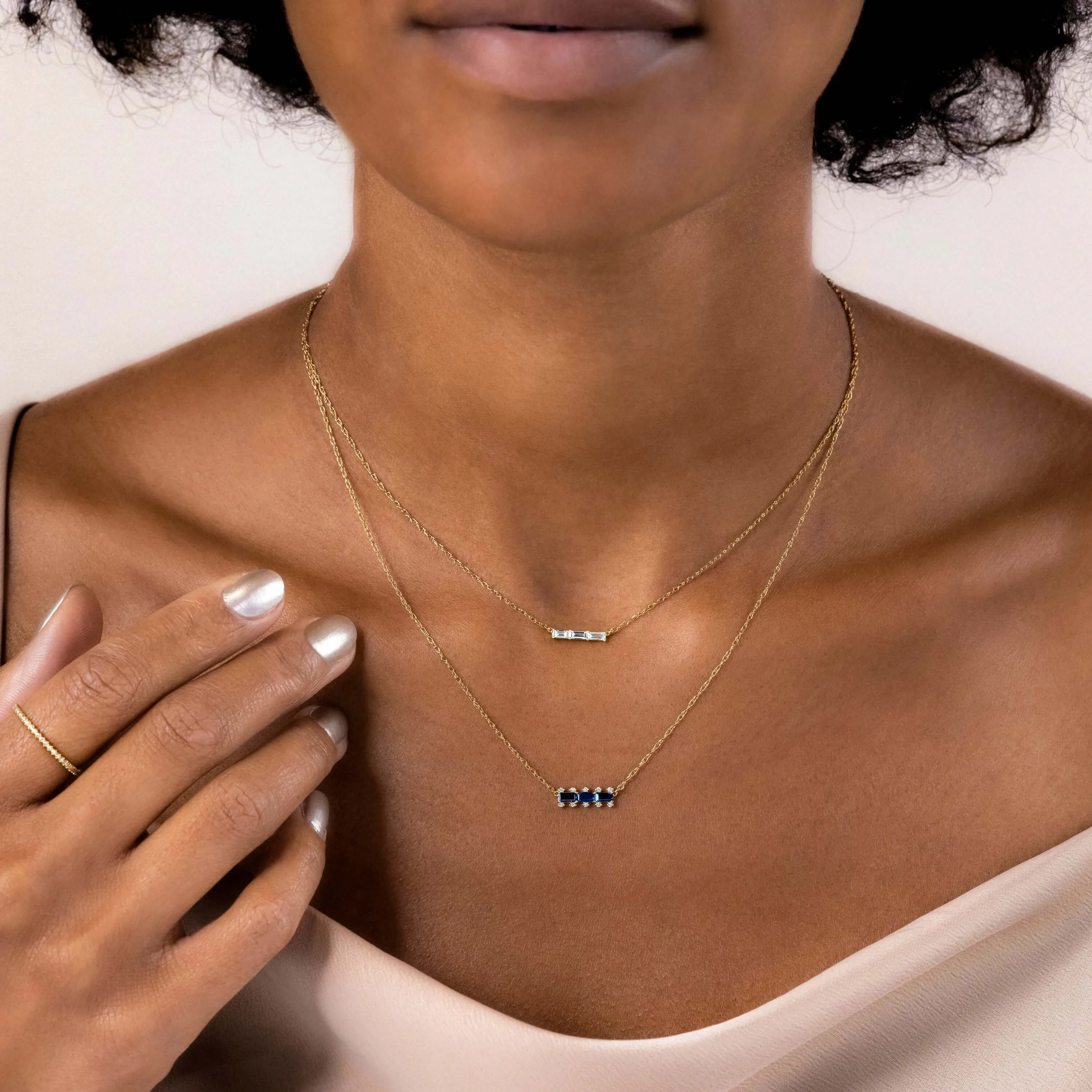 Bookend Necklace - In Stock