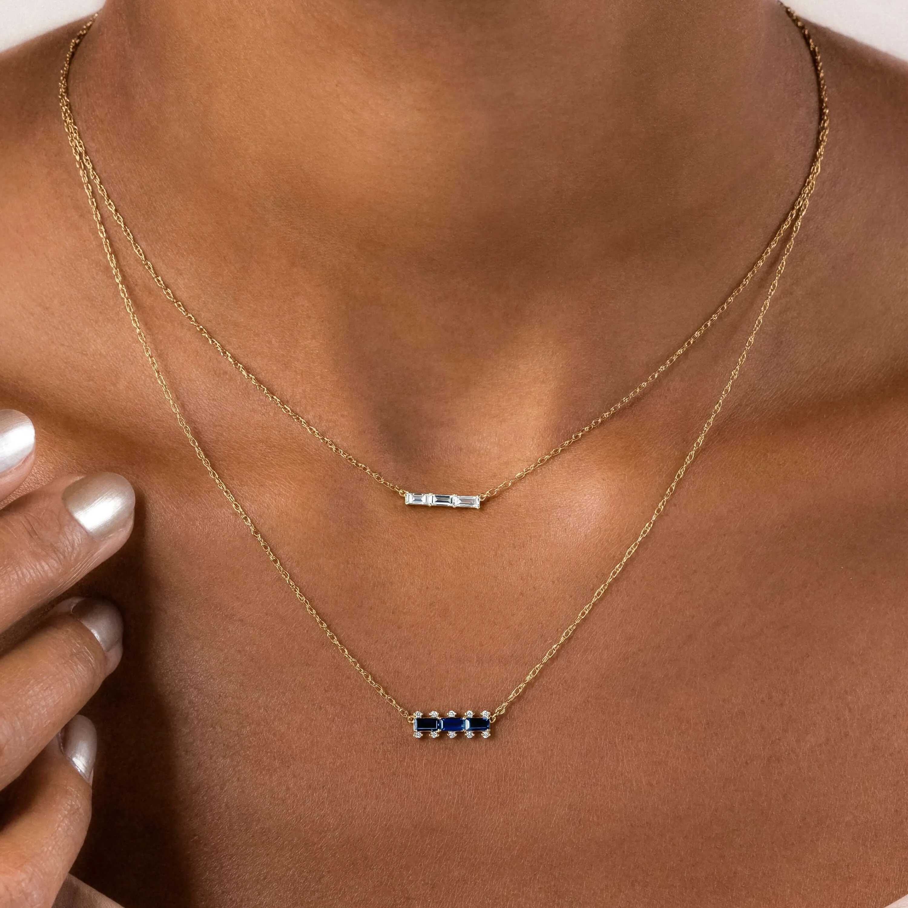 Bookend Necklace - In Stock