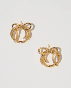 Bow Wreath Earrings
