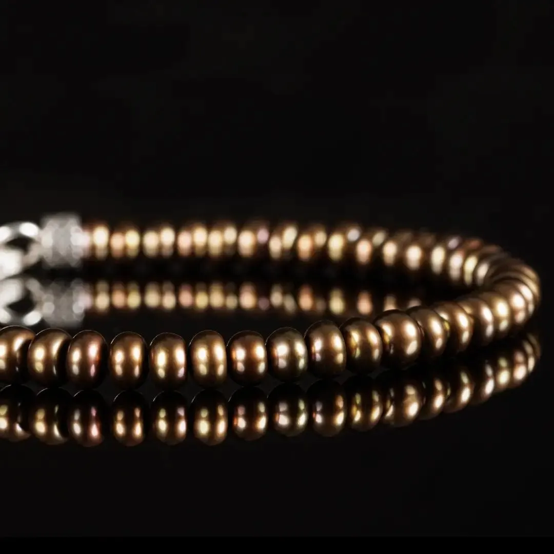 Brown Pearl Bracelet I (5-5.5mm)