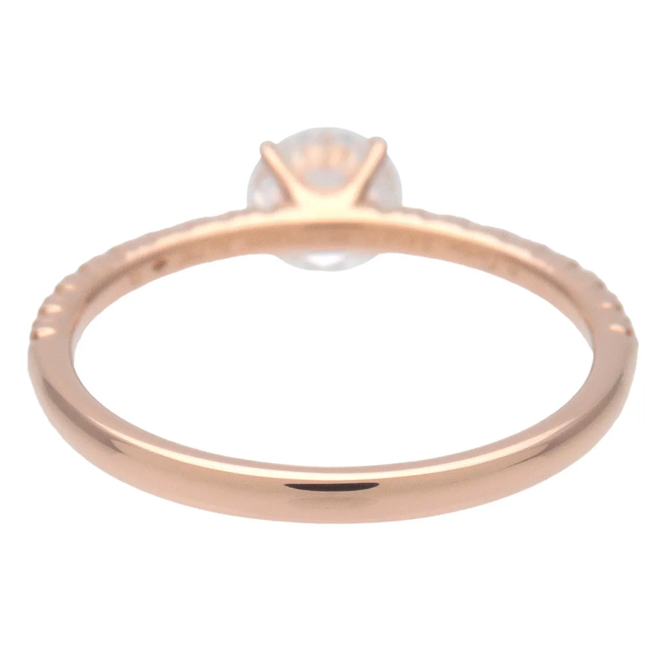 Cartier Etincelle Half Eternity 1P Diamond Ring 0.41ct K18PG US3.5 Used