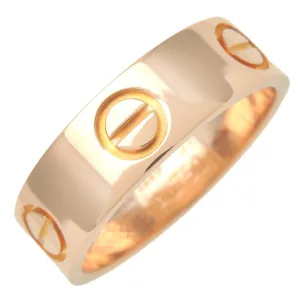Cartier Love Ring K18PG 750PG Rose Gold #51 US5.5-6 UK51 HK12.5-13 Used