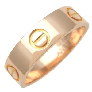 Cartier Love Ring K18PG 750PG Rose Gold #55 US7.5 EU55 HK16.5 Used