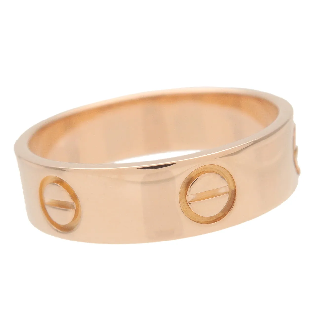 Cartier Love Ring K18PG 750PG Rose Gold #57 US8-8.5 Used