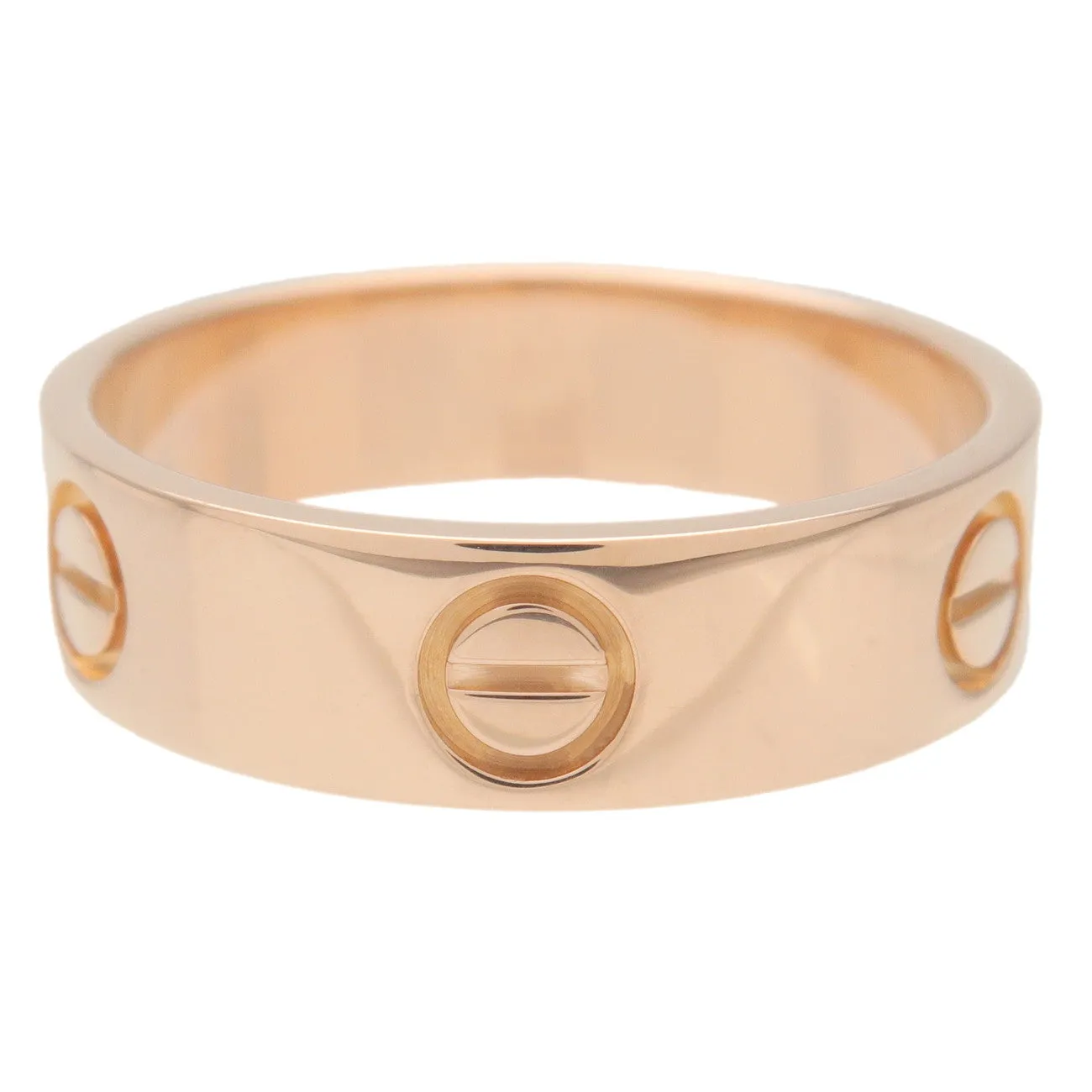 Cartier Love Ring K18PG 750PG Rose Gold #57 US8-8.5 Used