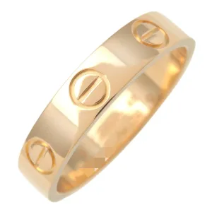 Cartier Mini Love Ring K18YG 750YG Yellow Gold #48 US4.5 EU48 Used