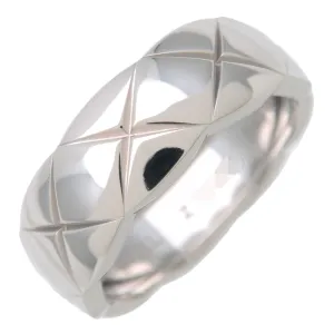 CHANEL Coco Crush Mini Ring K18WG 750WG White Gold #57 US8 Used