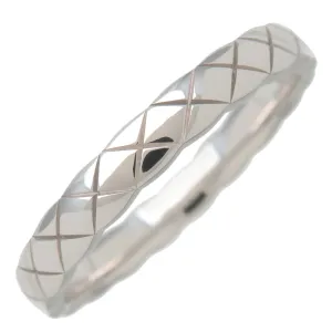 CHANEL COCO Crush Ring Mini K18WG 750WG #58 US8-8.5 J1179358 Used