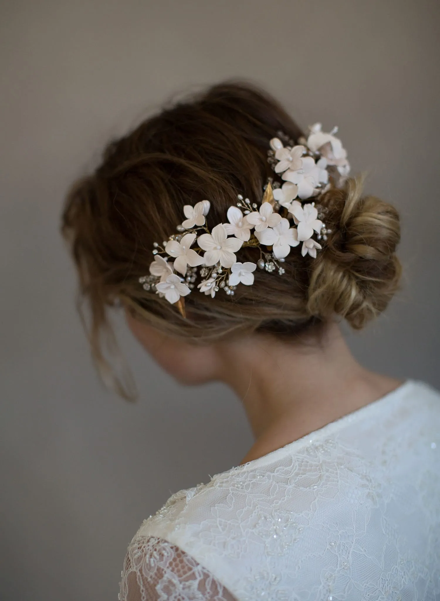 Cherry blossom burst headpiece - Style #776