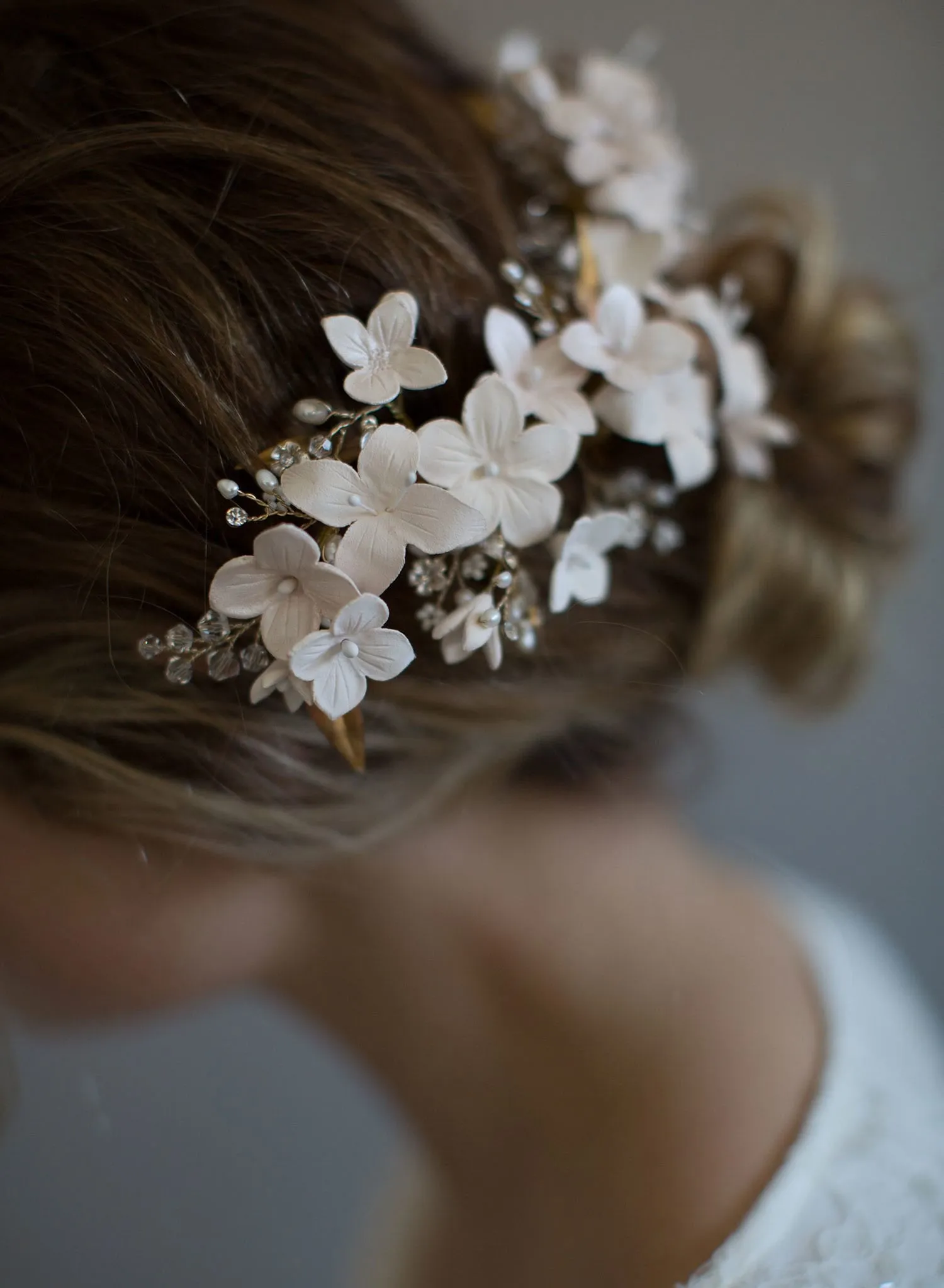 Cherry blossom burst headpiece - Style #776