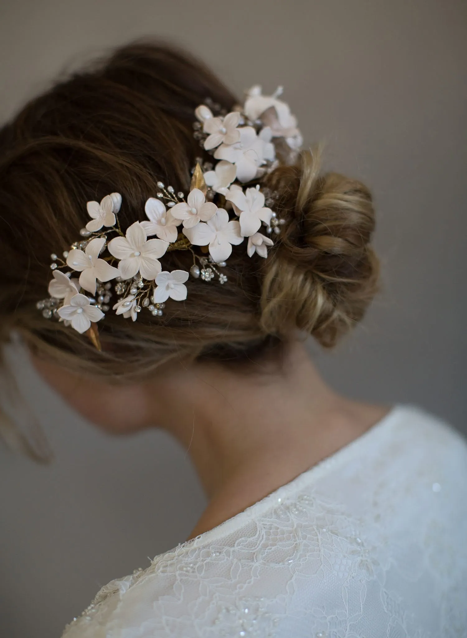 Cherry blossom burst headpiece - Style #776