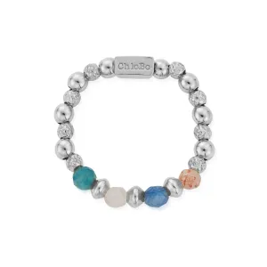 Chlobo Sterling Silver Shadows of Peace Ring