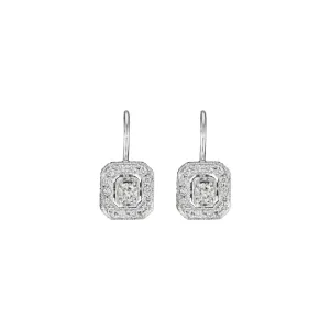 Classic Emerald Shape Earrings