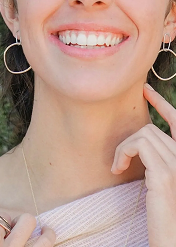 Colleen Mauer Designs | Interlocking Rectangle   Square Post Earrings